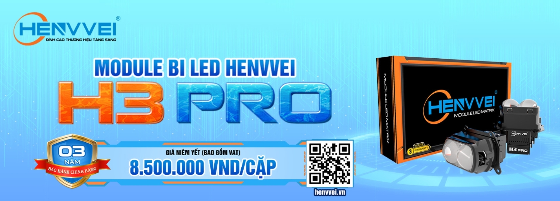 MODULE BI LED HENVVEI H3 PRO