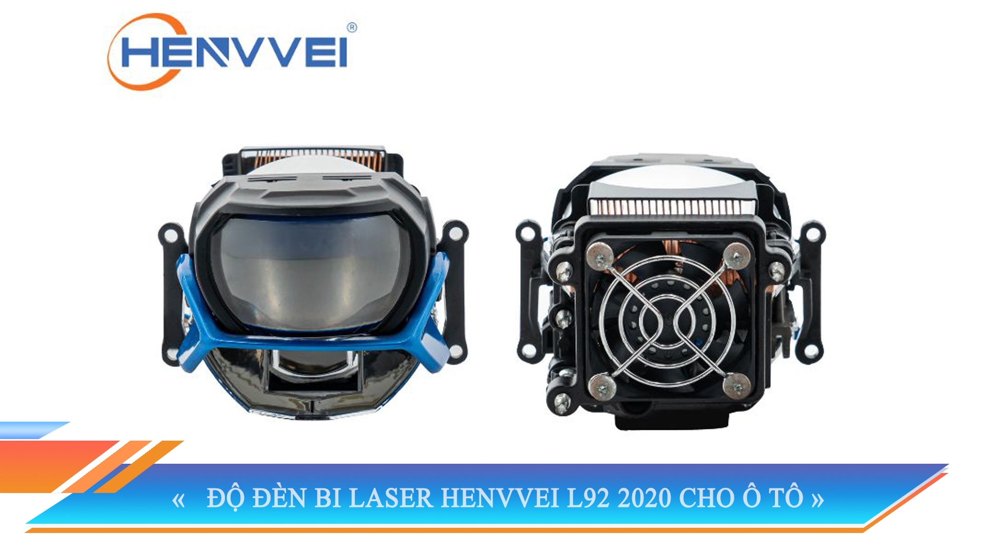 ĐỘ ĐÈN BI LASER HENVVEI L92 2020 CHO Ô TÔ