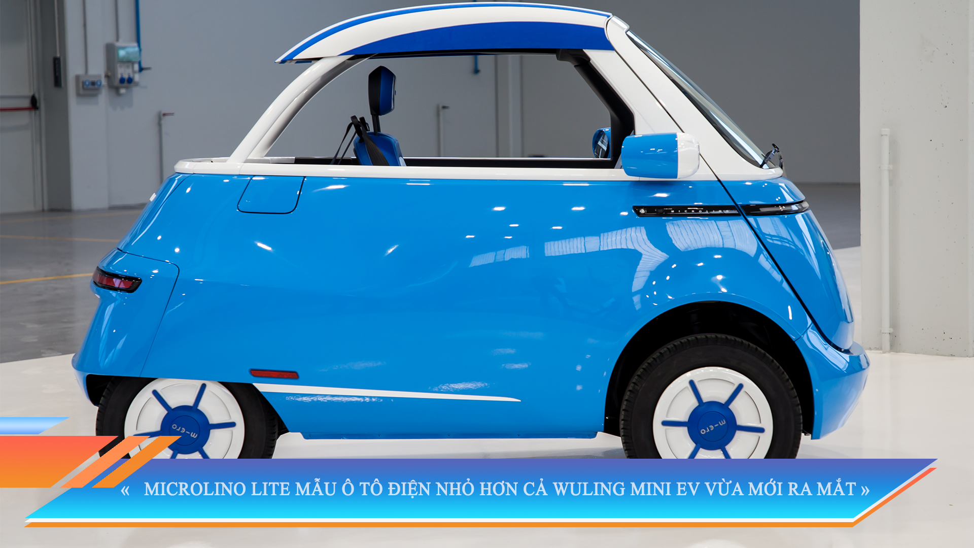 MICROLINO LITE MẪU Ô TÔ ĐIỆN NHỎ HƠN CẢ WULING MINI EV VỪA MỚI RA MẮT