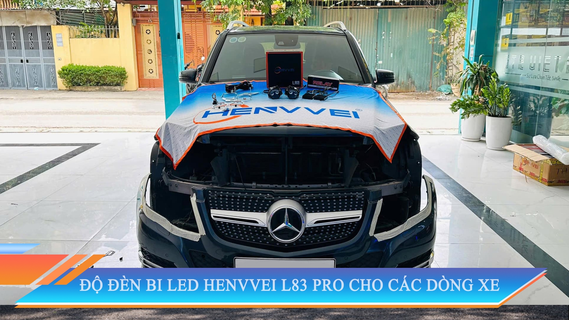 ĐỘ ĐÈN BI LED HENVVEI L85 PRO CHO CÁC DÒNG XE