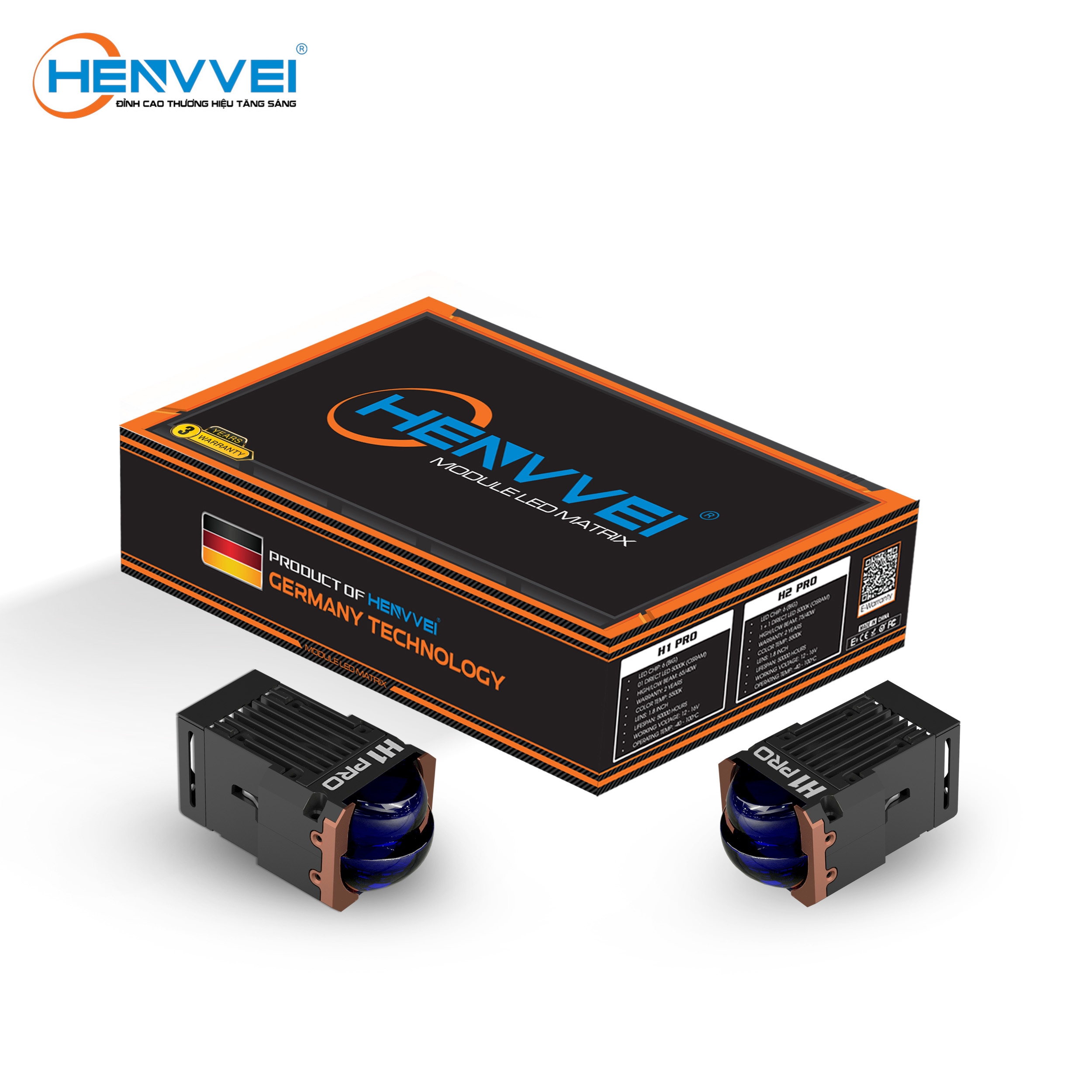 Module Bi Led Mini HENVVEI H1 Pro