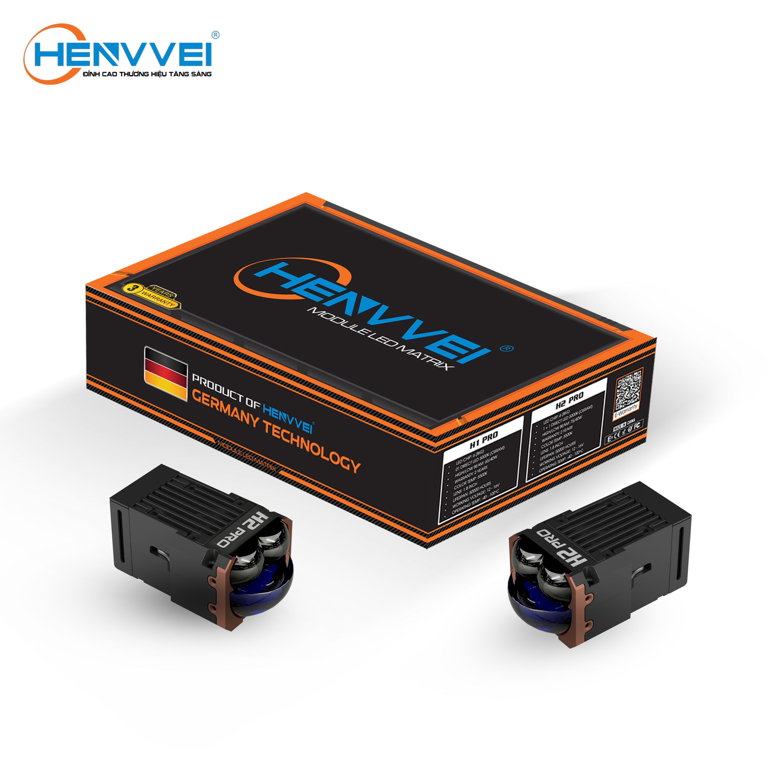Module Bi Led Mini HENVVEI H2 Pro